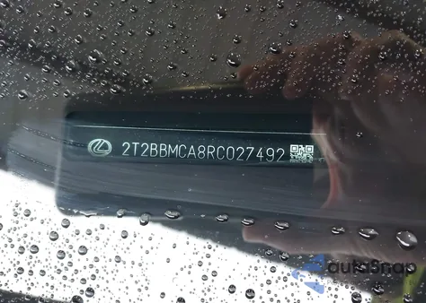 2024 Lexus Rx 350H Premium Plus z USA, uszkodzony, nr VIN 2T2BBMCA8RC027492